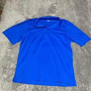 Blue men’s polo